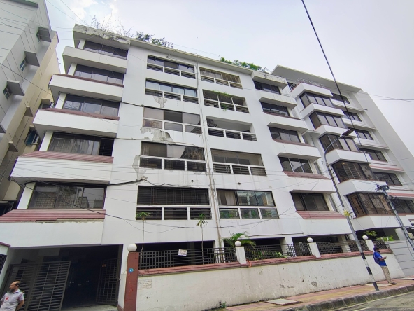 Balcony view Baridhara Diplomatic Zone apartment