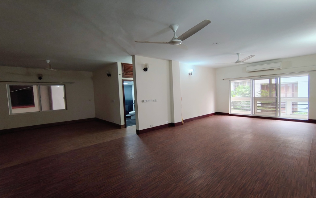 Balcony view Baridhara Diplomatic Zone apartment