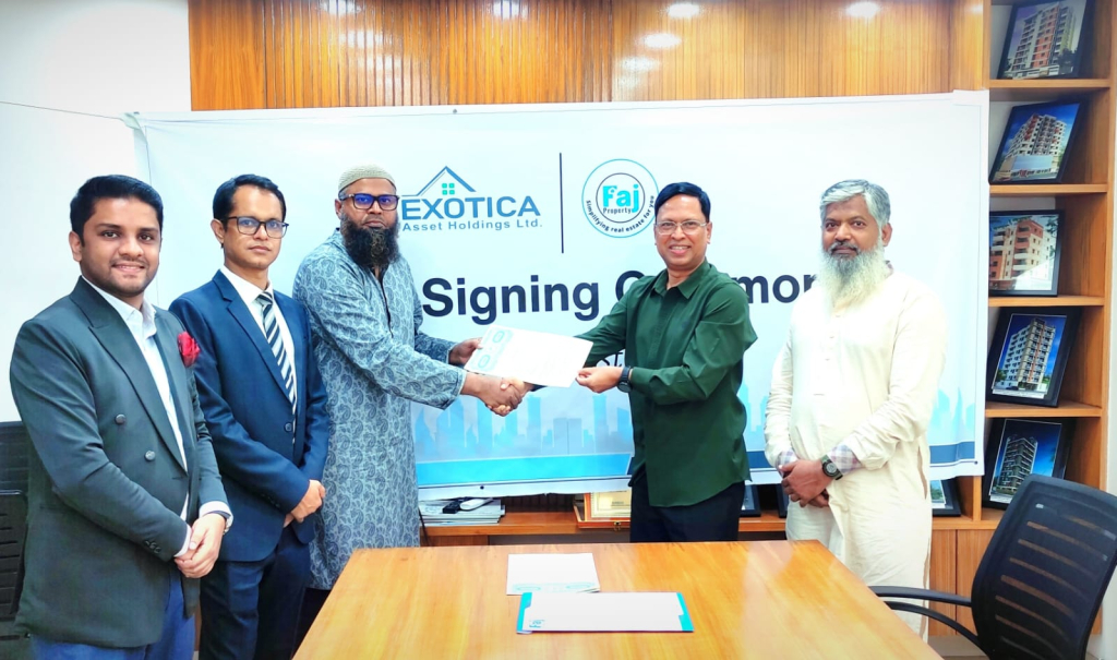 Faj Property with Exotica Project MoU